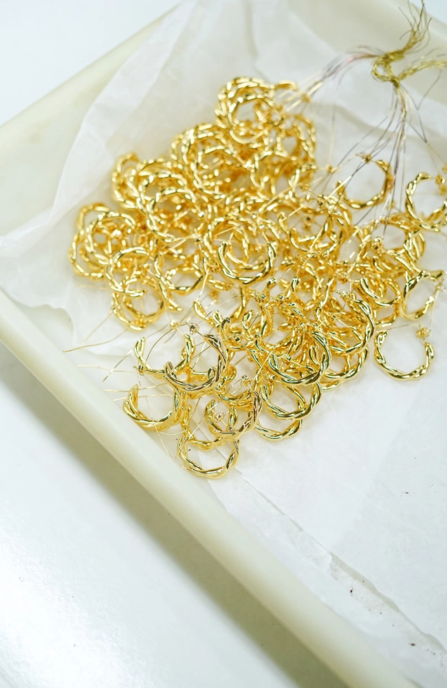 Joyas bañadas en oro